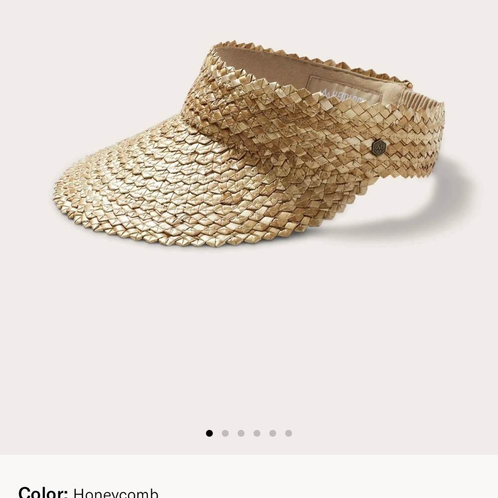 Hemlock Hat Co Visor - NWOT - color: Honeycomb